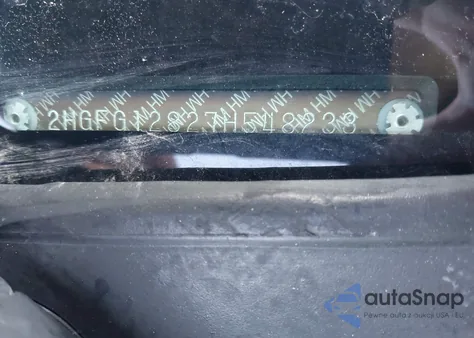 2007 Honda Civic Ex z USA, uszkodzony, nr VIN 2HGFG12827H548233